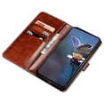 thumbnail image 3 of Idewei Wallet Phone Case For Samsung Galaxy A35 5g Case Crazy Horse Texture Pu Leather Flip Cover, 3 of 5