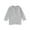 Grey, variant on Kiijoy Girls Long Sleeve Henley T-Shirt Ribbed Knit Casual Pullover T Shirt, Sizes 6-12M