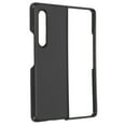 thumbnail image 3 of Phone Leather Case, Full Body Protection  Foldable Leather Hard Case  For  Z Fold 3 Black, 3 of 8