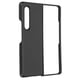 thumbnail image 1 of Funda rígida de cuero para teléfono móvil Samsung Galaxy Z Fold 3, antiarañazos, a prueba de golpes, color negro, 1 of 5