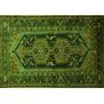 thumbnail image 1 of Ahgly Company Indoor Rectangle Persian Green Traditional Area Rugs, 2' x 5', 1 of 1