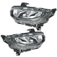 thumbnail image 6 of LABLT Halogen Headlight for 2016-2018 Honda Civic Driver&Passenger Side Chrome Housing, 6 of 6