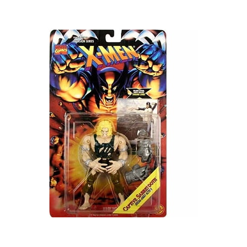 X-men Invasion Series Captive Sabretooth 5 Inch Action Figure ToyBiz 1995 for sale online 