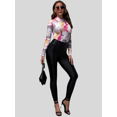 thumbnail image 4 of Set De 3 Leggins Cuero Mallones Elegantes Stretch Legging UNITALLA, 4 of 5