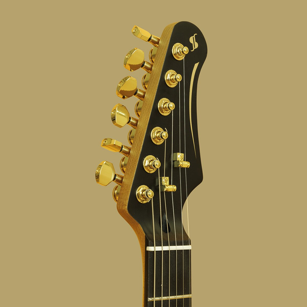 Stagg 30th Anniversary Legacy Mahogany HH Electric Guitar Black  30TH-LEGACY-BLK