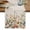 Sage Green Pumpkin Orange Oatmeal, variant on Orange Green Eucalyptus Leaves Table Runner, Fall Botanical Rustic Washable Cotton Linen Table Runners 36 Inches Long, Dresser Scarf Runner for Nightstand/End Tables/Round Tables 13''x36''