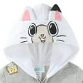 thumbnail image 6 of DreamWorks Gabby's Dollhouse Fleece Zip Up Hoodie with Ears (Girls), Sizes 3T-10, 6 of 8