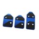 thumbnail image 5 of Almohadillas de pedal antideslizantes para coche, de aluminio y goma, para transmisión manual, accesorios para coche Azul, 5 of 7