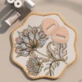 thumbnail image 6 of 4pcs Embroidery Hoop Display Stand Embroidery Hoop Wooden Base Triangle Wood Embroidery Hoop Easels Embroidery Hoop Holder Accessories for Embroidery Cross Stitch Stand Decor DIY, 6 of 6