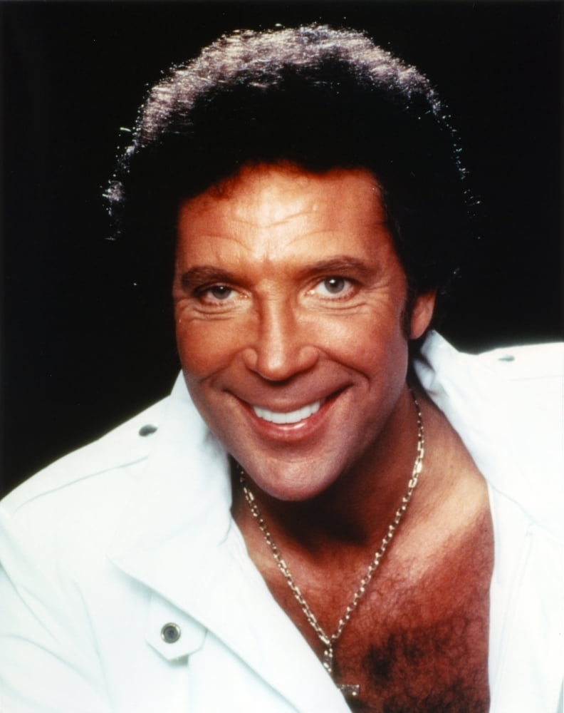 Tom Jones Close Up Portrait Photo Print (24 x 30)