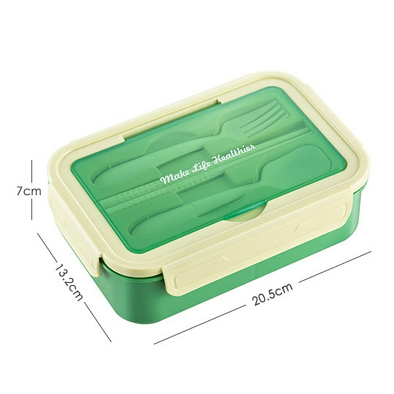 20pcs with Dressing Cup Lunch Box Kit 4 Compartment Lunch Containers Travel  Home – the best products in the Joom Geek online store