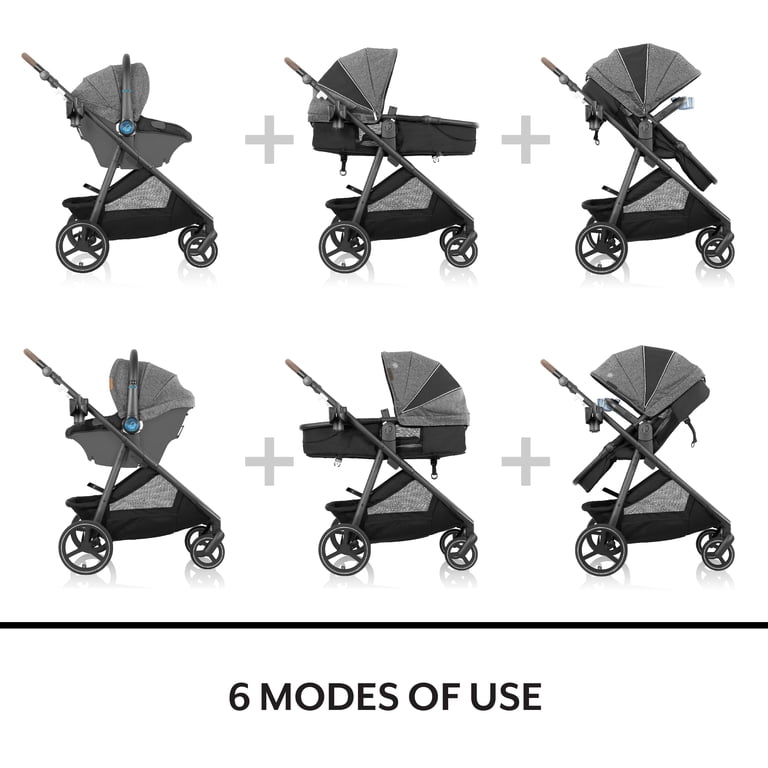 Shyft Intuiti+ Travel System featuring Revolve180 LiteMax NXT