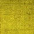 thumbnail image 1 of Ahgly Company Indoor Square Persian Yellow Traditional Area Rugs, 5' Square, 1 of 4