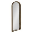 thumbnail image 2 of Kate and Laurel Hutton Farmhouse Wall Mirror, 16 x 48, Rustic Brown, Decorative Wall-Mounted Modern Full Length Mirror, 2 of 10