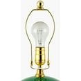 thumbnail image 4 of Livabliss Table Lamps, 20" Stellar Traditional Bedside Nightstand Table Lamp for Bedroom Living Room Office, Green Body with White Shade (20"H x 19"W x 19"D), 4 of 6