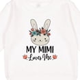 thumbnail image 3 of Inktastic My Mimi Loves Me Granddaughter Bunny Toddler Sweatshirt, 3 of 4