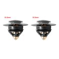 thumbnail image 4 of Yuarrent Bounce Core Pop-Up SINK DRAIN Baño Lavabo Fregadero Filtro Tapón Hair Catcher Colador Accesorios 33.5mm / 37mm Acero inoxidable Type1 NO1 Yuarrent CBP180510, 4 of 6