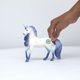 thumbnail image 3 of Schleich Bayala Unicornio Juguetes para niñas y niños Mandala Unicornio Semental Figura de Unicornio Púrpura Edades 5, 3 of 5