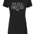 thumbnail image 3 of Wicked - Youre Gonna Be Popular - Juniors Fitted Graphic T-Shirt, 3 of 5