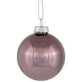 thumbnail image 4 of Northlight Shiny and Matte Christmas Glass Ball Ornaments - 2.25" (55mm) - Pink - 24ct, 4 of 7