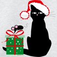 thumbnail image 3 of CafePress - Santa Cat & Mouse Sweatshirt - Crew Neck Sweatshirt, 3 of 4