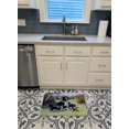 thumbnail image 3 of Carolines Treasures BDBA0257RUG Border Collie Puppies with Momma Machine Washable Memory Foam Mat, 3 of 4