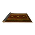 thumbnail image 2 of Ahgly Company Indoor Square Southwestern Yellow Country Area Rugs, 5' Square, 2 of 4