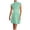 Mint Green, variant on Tumotour Mini Dress For Women Crewneck Sleeveless Cutout Bodycon Summer Dress Hollow Out Casual Slim Fit Cocktail Party Wrap Short Dresses Outfits