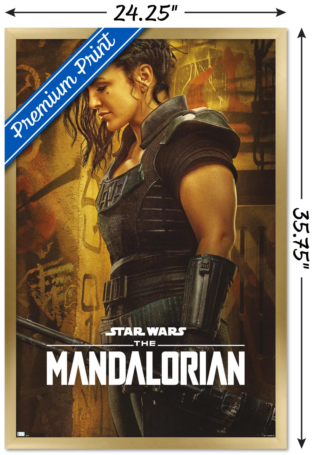 Star Wars: The Mandalorian Season 2 - Cara Dune Wall Poster, 22.375" x 34", Framed - image 3 of 5
