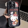 thumbnail image 2 of Sanrio Melody-funda de silicona para teléfono móvil, carcasa con dibujos animados de Hello Kitty, Lady Girl, Y2K, para iPhone 14, 15, 11, 12, 13 Pro Max, XR, XS, 7, 8 Plus, SE2, 2 of 5