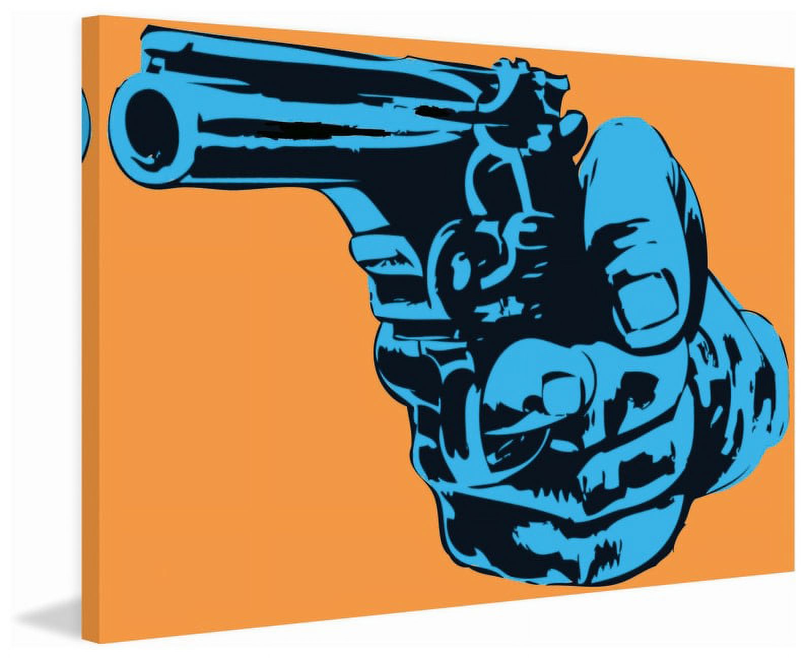 Marmont Hill "Gun 4" Print on Canvas