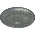 thumbnail image 3 of Ekena Millwork 20"OD x 1 3/8"P Randee Ceiling Medallion (Fits Canopies up to 3 7/8"), Hand-Painted Platinum, 3 of 6