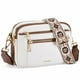 thumbnail image 1 of Bandolera Telena Small para mujer, piel vegana, color beige, 1 of 7