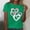 Green, variant on Lumosvexa Women Graphic Short Shirt Sleeved Tops Womens Casual T-Shirt Crew Neck T Shirt Light Blue Size L