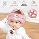 thumbnail image 2 of Cascos Para Bebes Antigolpes Seguridad Bebes + Rodilleras + Calcetines Belug, Rosa, 2 of 5