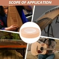 thumbnail image 2 of GOOHOCHY 10Pcs Tape Self Adhesive Guzheng Nail Tape Tearable Beige for Music Lovers, 2 of 9