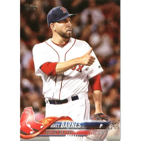 - 2018 Topps #152 Matt Barnes Boston Red Sox Baseball Card
