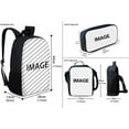 thumbnail image 3 of School Backpack for Elementary School Cartoon Book Bag 3pcs, 3 of 8