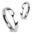 thumbnail image 2 of 316L Stainless Steel Men's / Women's Mirror Polished Classic Traditional Wedding Ring 6mm Size 13, 2 of 4