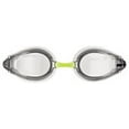 thumbnail image 2 of Arena Tracks Swimming Goggles in White-Clear-Blue, Adjustable Size, 2 of 2