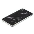 thumbnail image 3 of Dteck Compatible for iPhone X/iPhone XS Phone Case,Lightweight IMD Marble Pattern Soft TPU Silicone Shockproof Slim Protective Cover,Black Marble, 3 of 5