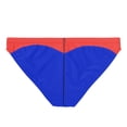 thumbnail image 3 of TANBOM Men's Sexy Polyamide Triangle Swim Trunks Bulge Enhancing Adjustable Drawstring Blue M, 3 of 6