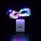 thumbnail image 1 of Cadena de luces LED con forma de ramo navideño, decoración de ambientes, cable de cobre, luz de color, botón, batería, caja, cadena de luces, caja blanca pequeña, 1 of 6
