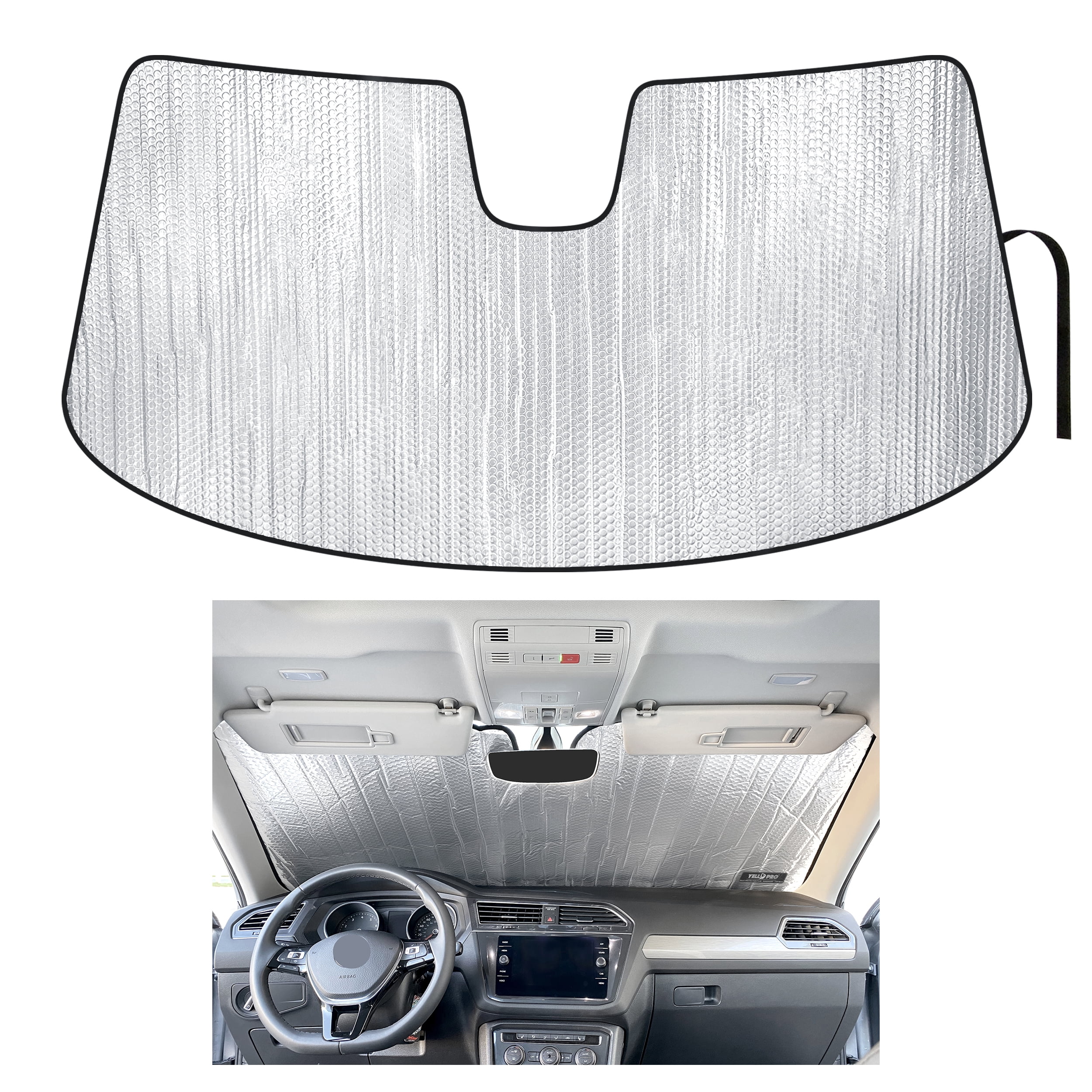 Custom Fit Windshield Sun Shade For Honda CRV/CR-V & HRV/HR-V 2023-2025 | Foldable UV & Heat Protection Visor