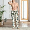 thumbnail image 2 of Pofeuu Cute Bunny Print Men's Pajama Pants, Soft Lounge Pajama Pants with big pockets for Men Plaid Pj Bottoms-Small, 2 of 6