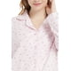 thumbnail image 2 of GLOBAL Conjunto de Pijamas de Franela para Mujer, Pijamas 100% Algodón para Mujer, Ropa de Estar por Casa, Manga Larga, Botón, Cordón en la Cintura, Ropa de Dormir Cálida, Hermosa Flor Rosa M, 2 of 4