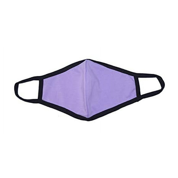 Made in USA Fashion Protective Face Masks Unisex Washable Cotton Mask Hand Made… (Lavender)
