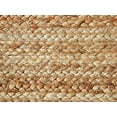 thumbnail image 6 of GRUHUM 4'x6' Natural Fibre Handmade Boho Charm Farmhouse Jute Area Rug Soft Braided Rug for Indoor Outdoor Kitchen Bedroom Living Room Hallways Enterways Rectangle, Natural, 6 of 6
