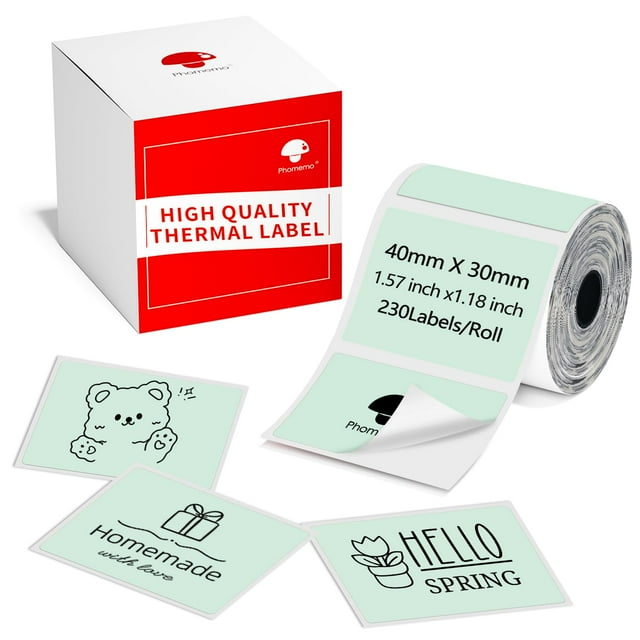 Etiquetas Térmicas Phomemo para M110/M120/M220/M150/M250/M221