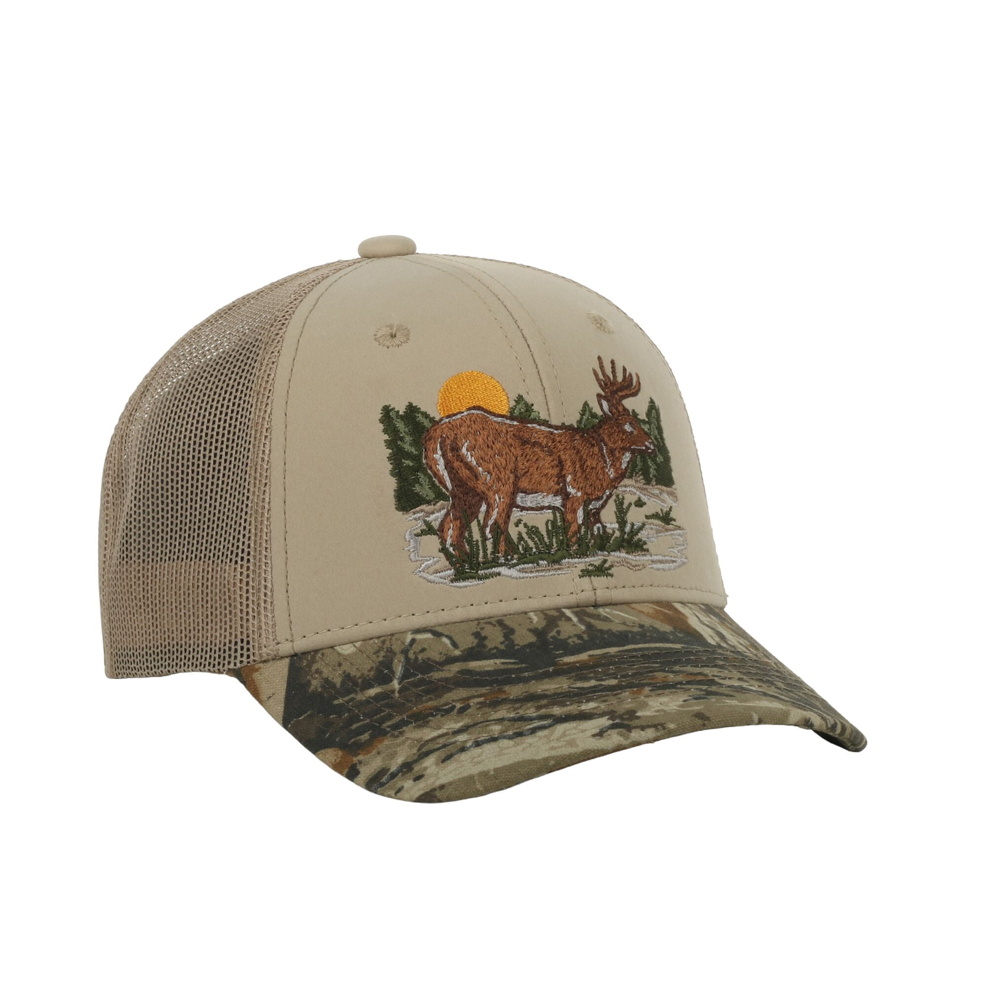Youth Realtree® Advantage Classic Camo Hunting Cap – Structured Snapback, One Size